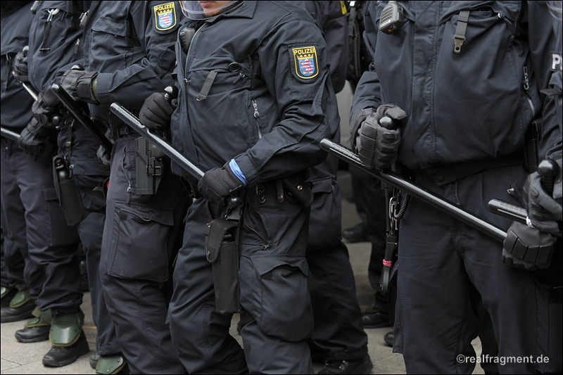 Blockupy Frankfurt: Blockade, Aktion, Demonstration